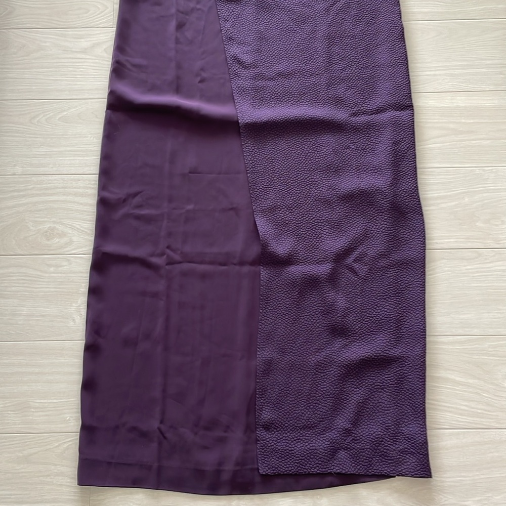 J. Lindeberg Plum Daniella Stretch Drape Dress - Picture 5 of 16